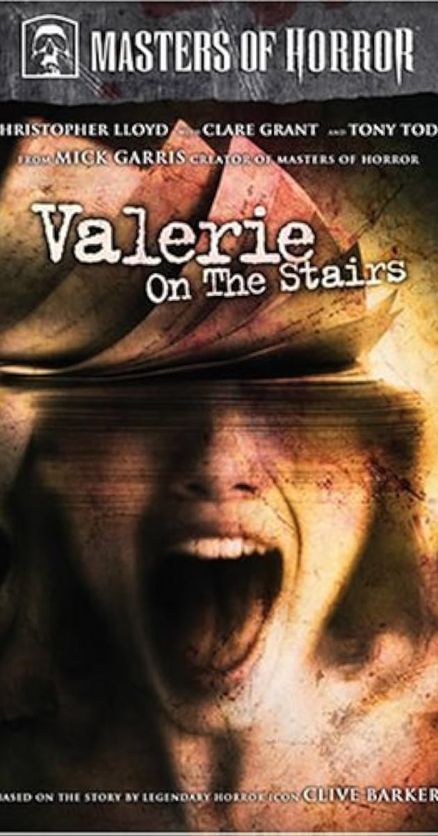 Valerie on the Stairs