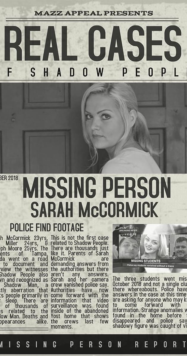 Real Cases of Shadow People: The Sarah McCormick Story